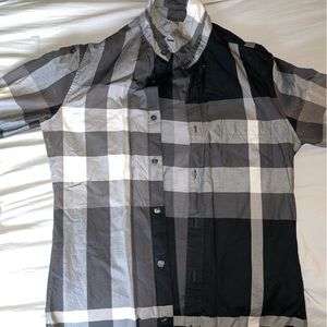Mens long sleeve Burberry shirt.